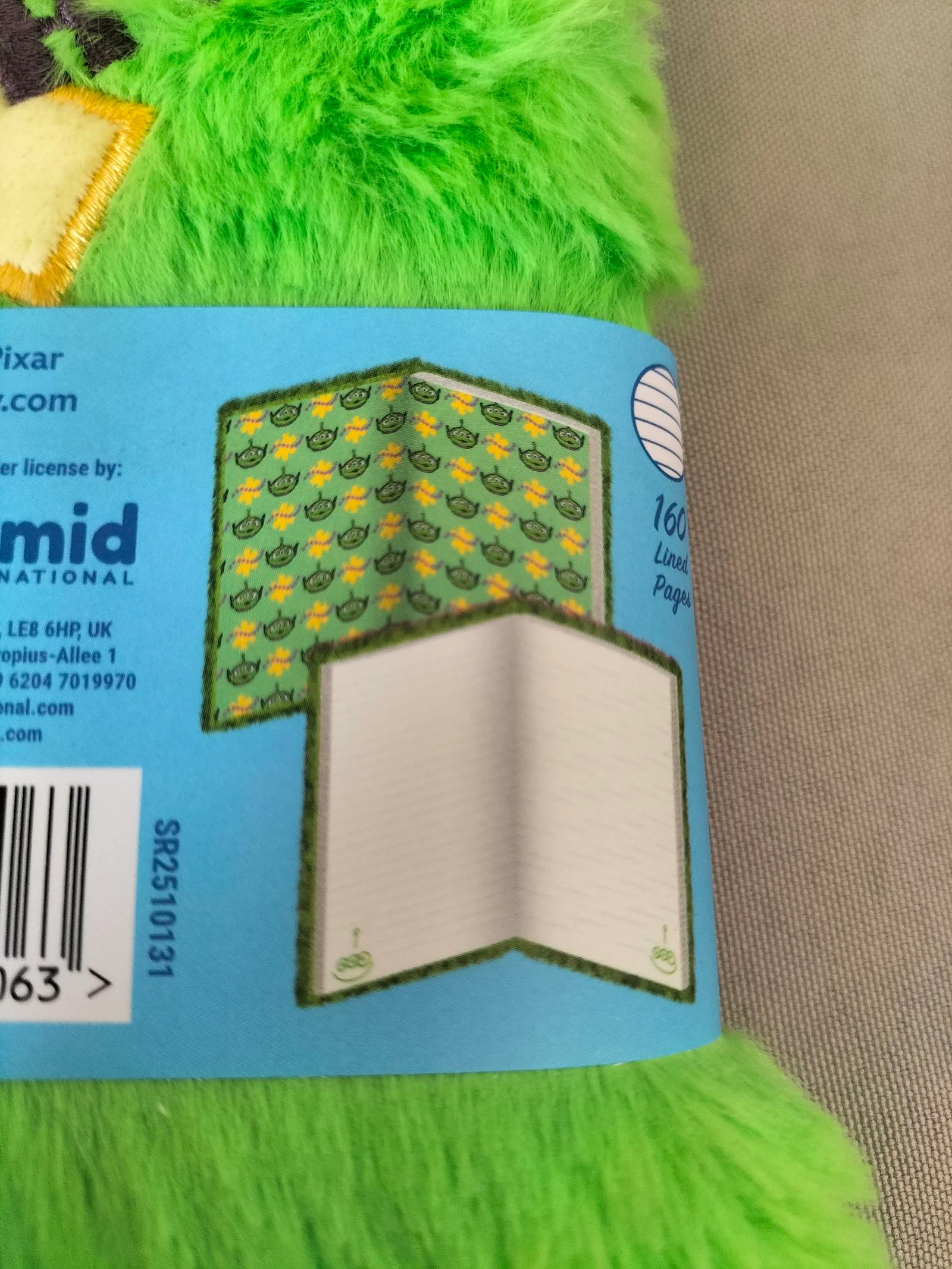 Cuaderno Fuzzy Aliens A5 | Disney | Nuevo | Toy Story – photo 4